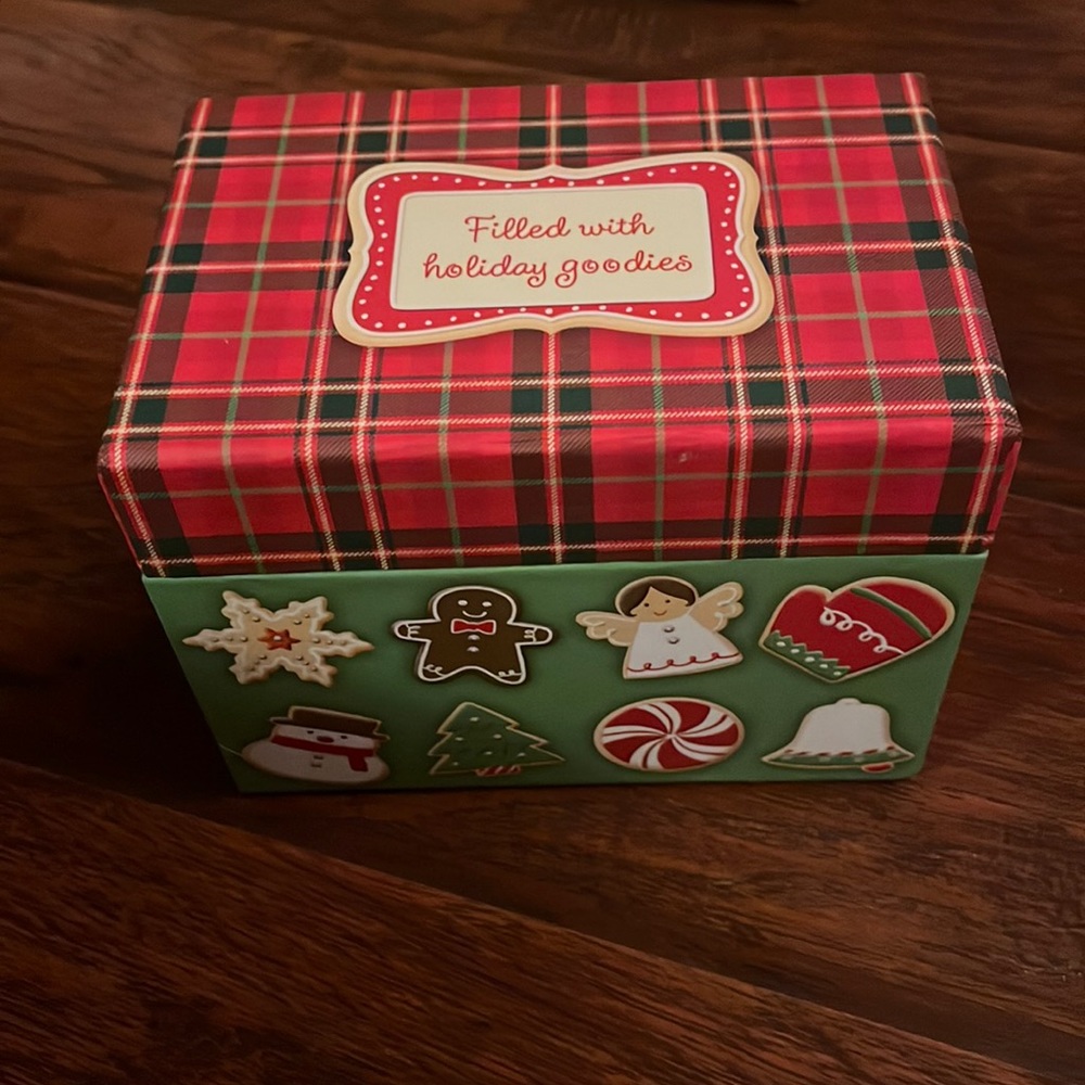 Christmas Recipe Box